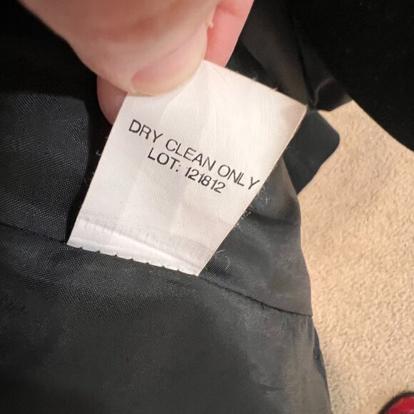 Jason Kole Black Short Length Peacoat Size M - Picture 10 of 10